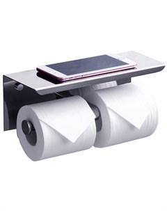 Держатель туалетной бумаги Edge ED77142A с двойной полкой для телефона модель А Rush