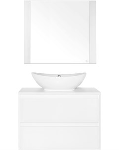 Мебель для ванной Монако 80 Plus осина белая Style line