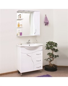 Мебель для ванной Амелия 75 белая Style line