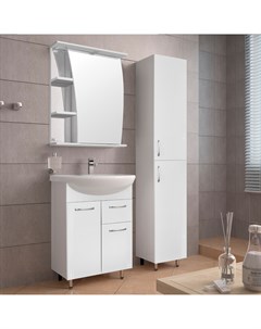 Мебель для ванной Эко Стандарт 11 61 белая Style line