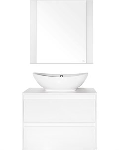 Мебель для ванной Монако 70 Plus осина белая Style line