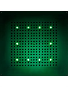 Верхний душ DREAM Cube Light H37456 CR с хромотерапией Bossini