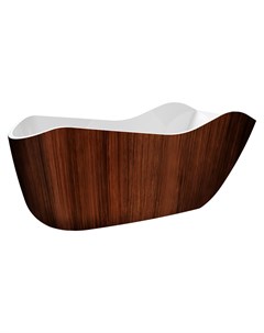 Акриловая ванна Teona Brown Wood Lagard