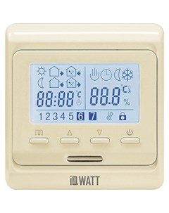 Терморегулятор Thermostat P кремовый Iq watt