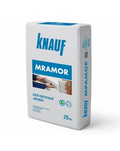 Клей для плитки Кнауф Мрамор белый 25 кг Knauf