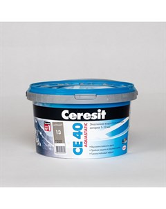 Затирка CE 40 aquastatic антрацит 2 кг Ceresit