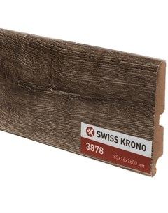 Плинтус P85 3878 Shiraz Oak 2500х85х16мм Kronopol