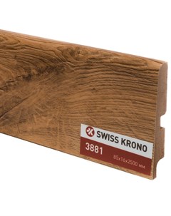 Плинтус P85 3881 Mint Oak 2500х85х16мм Kronopol