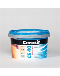 Затирка CE 40 aquastatic латте 2 кг Ceresit