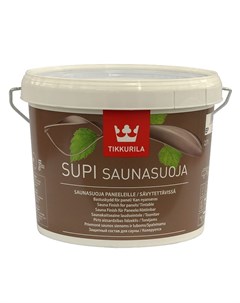 Состав защит Супи саунасуоя д стен и потолков бани и сауны 2 7л Tikkurila