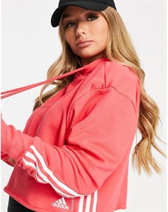 Розовый спортивный худи Adidas