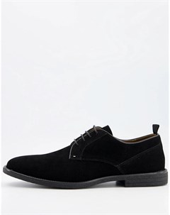 Черные туфли дерби Burton menswear