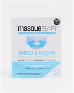 Гидрогелевая маска для лица с гиалуроновой кислотой и экстрактом алоэ вера Shield Soothe Masquebar
