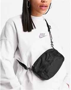 Черная сумка через плечо с карманами Futura Luxe Nike