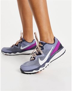 Синие кроссовки для бега по пересеченной местности Juniper Nike running