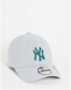 Серая сетчатая бейсболка с логотипом команды New York Yankees Diamond Era 9FORTY New era