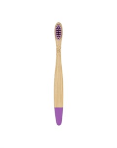 Щетка зубная для детей бамбуковая фиолетовая мягкая Aceco