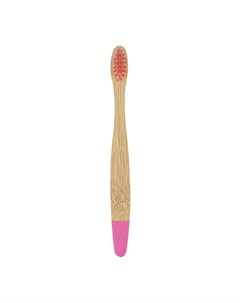Щетка зубная для детей бамбуковая розовая мягкая Aceco