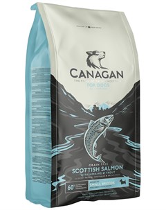 Grain Free Scottish Salmon Small Breed беззерновой для собак и щенков маленьких пород с шотландским  Canagan
