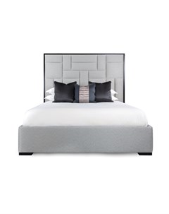Кровать sloane серый 155x145x212 см Idealbeds
