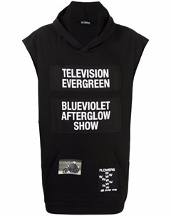 Худи Television Evergreen без рукавов Raf simons