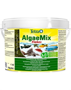 Algae Mix Flakes корм хлопья для травоядных рыб 10 л Tetra