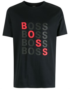 Футболка с логотипом Boss