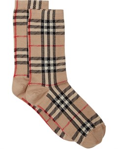 Носки вязки интарсия в клетку Vintage Check Burberry