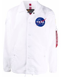 Куртка с нашивками NASA Alpha industries