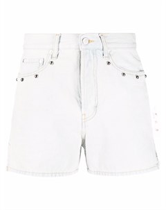 Джинсовые шорты с заклепками Off-white