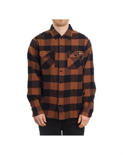 Рубашка New Sacramento Shirt Brown Duck 2021 Dickies