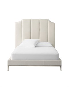 Кровать sabine серый 210x150x212 см Idealbeds