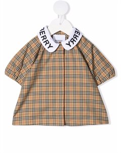 Футболка в клетку Vintage Check Burberry kids