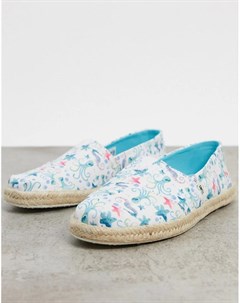 Белые эспадрильи Toms