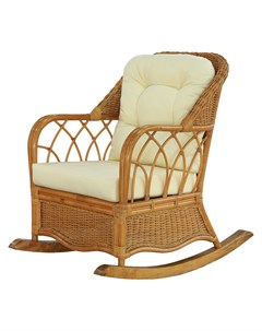 Кресло качалка honey с подушками Rattan grand