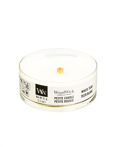 Свеча ароматическая мини Белый тик Woodwick