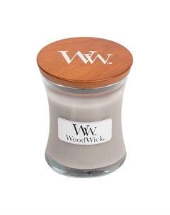 Свеча ароматическая малая Древесный дым Woodwick
