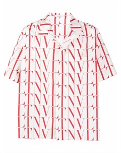 Рубашка с короткими рукавами и логотипом VLTN Valentino