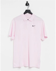 Розовая футболка поло с логотипом Victory Nike golf