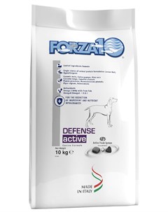 Dog Defense Active для взрослых собак всех пород для поддержки иммунитета 10 кг Forza10