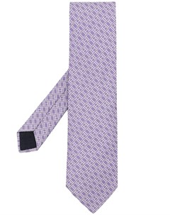 Жаккардовый галстук pre owned Hermès