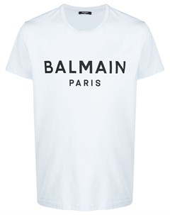 Футболка с логотипом Balmain