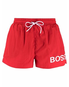 Плавки шорты с логотипом Boss hugo boss