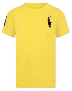 Футболка с вышитым логотипом Ralph lauren kids