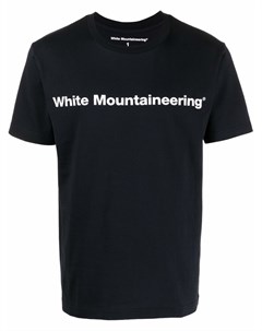 Футболка с логотипом White mountaineering
