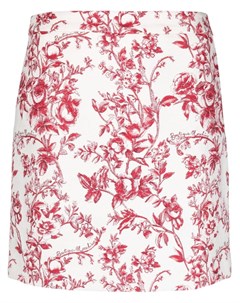 Мини юбка с цветочным принтом Boutique moschino