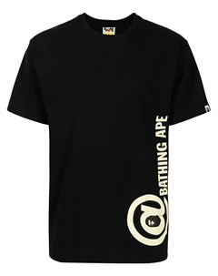 Футболка с короткими рукавами и логотипом A bathing ape®