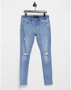 Синие зауженные джинсы Criminal damage