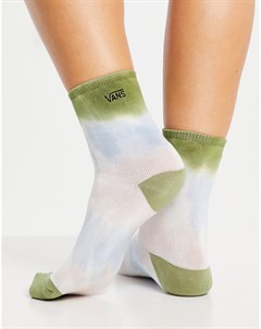 Разноцветные носки с принтом тай дай Brit Shiner Vans