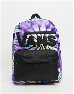 Фиолетовый рюкзак с принтом тай дай Old Skool III Vans